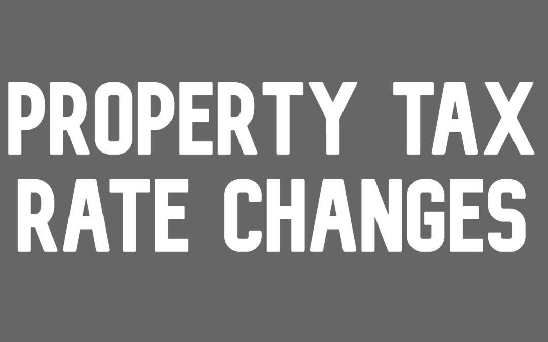 Property Tax Rate Changes